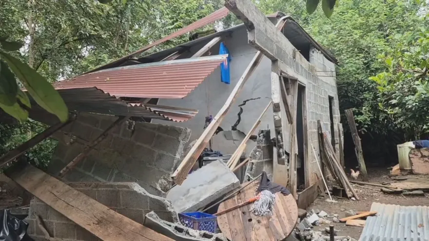 Terremoto en Veraguas: Balance preliminar determina 61 viviendas destruidas; siguen las evaluaciones