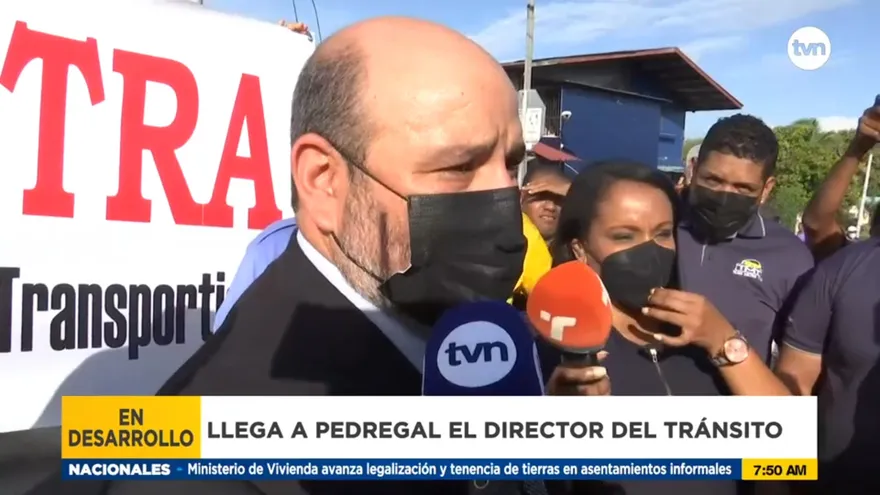 Director de la ATTT acude a puntos de protestas