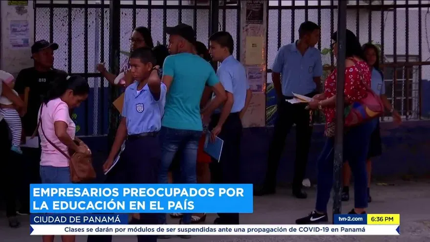 Empresarios preocupados por la educación panameña