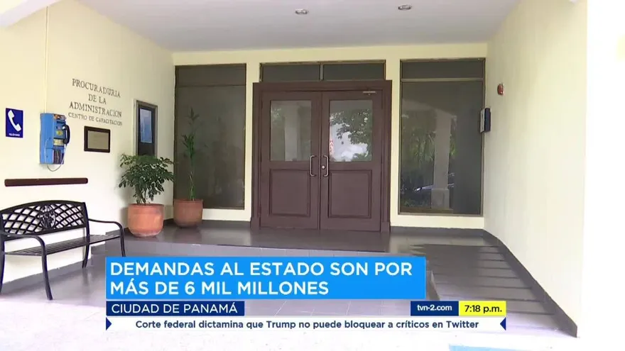 Demandas al Estado son por más de $6 mil millones