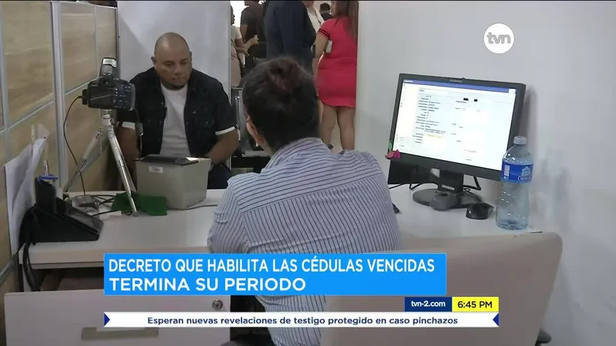 Concluye plazo para personas con cédulas vencidas en Panamá