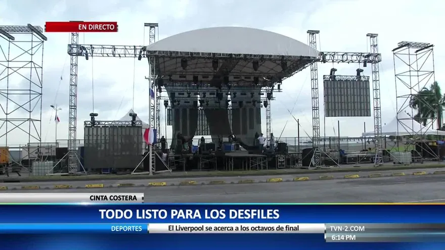 Afinan preparativos para actividades en Cinta Costera durante fiestas patrias