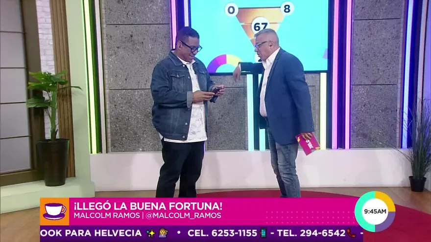 ¡Mira aquí los números de la suerte! | Malcolm Ramos