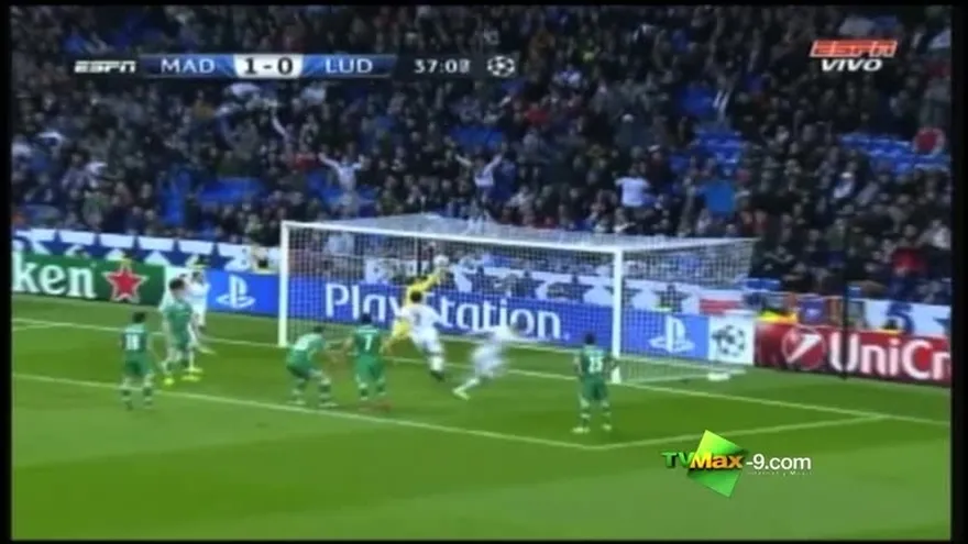 Real Madrid 2 -0 Ludogorets / Segundo Tiempo