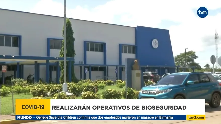 Operativos de bioseguridad en Aguadulce