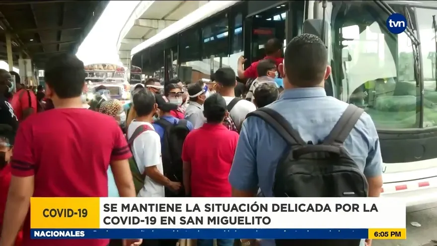 San Miguelito presenta situación delicada por contagios de covid