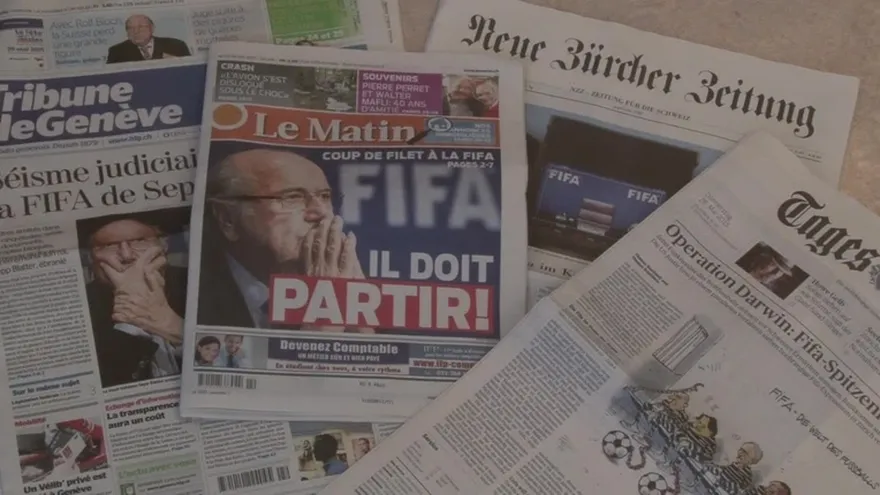 La prensa mundial pide la cabeza de Blatter