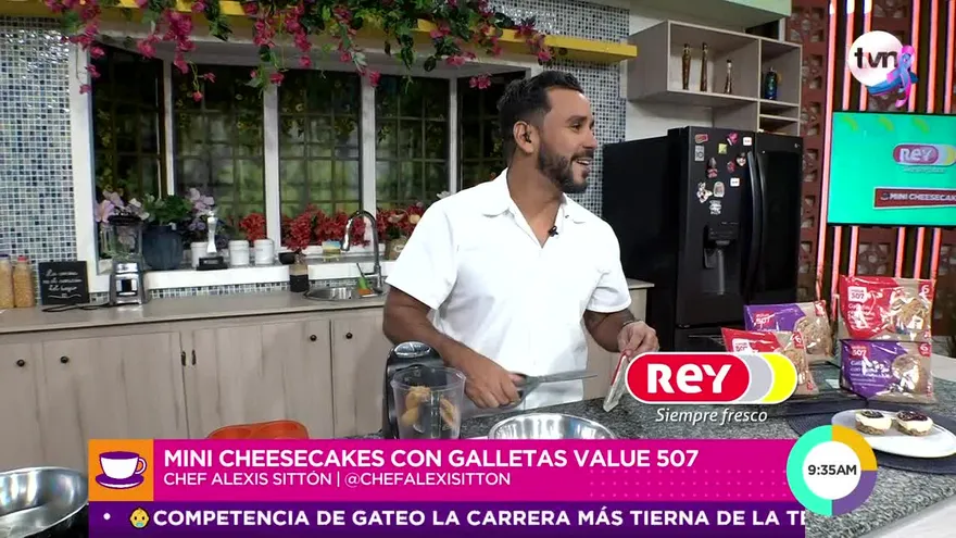 Receta Express: Mini Cheesecakes con galletas Value 507