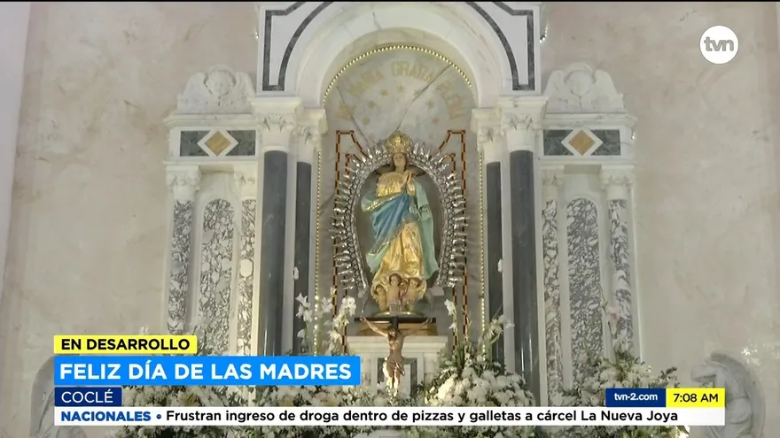 Penonomeños celebran a su patrona en medio de pandemia