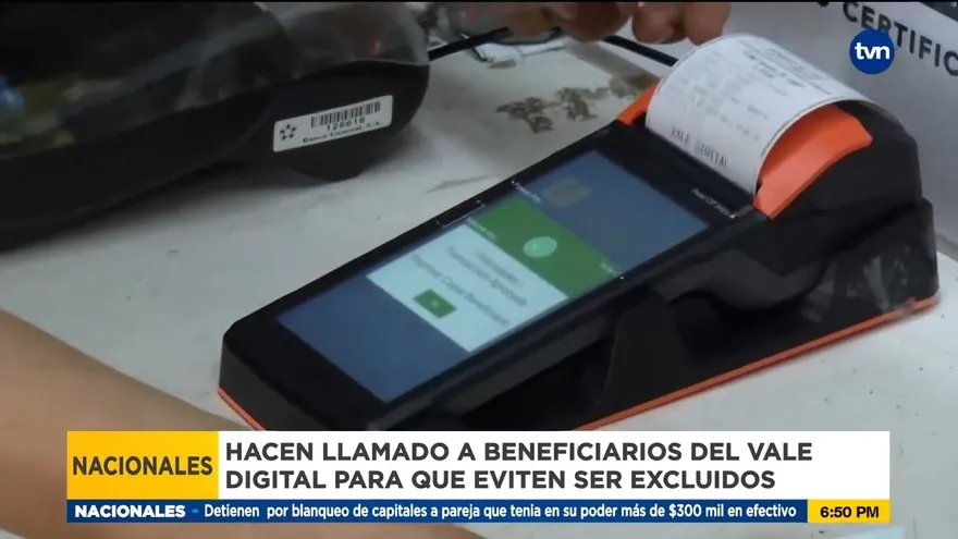 Hacen llamado a beneficiarios del Vale Digital para que eviten ser excluidos