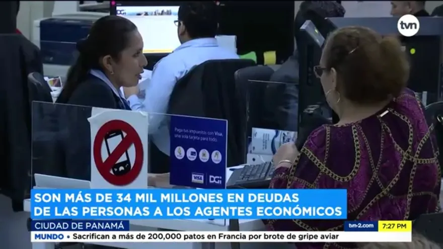 Más de 2 millones de panameños tiene deudas con entidades financieras