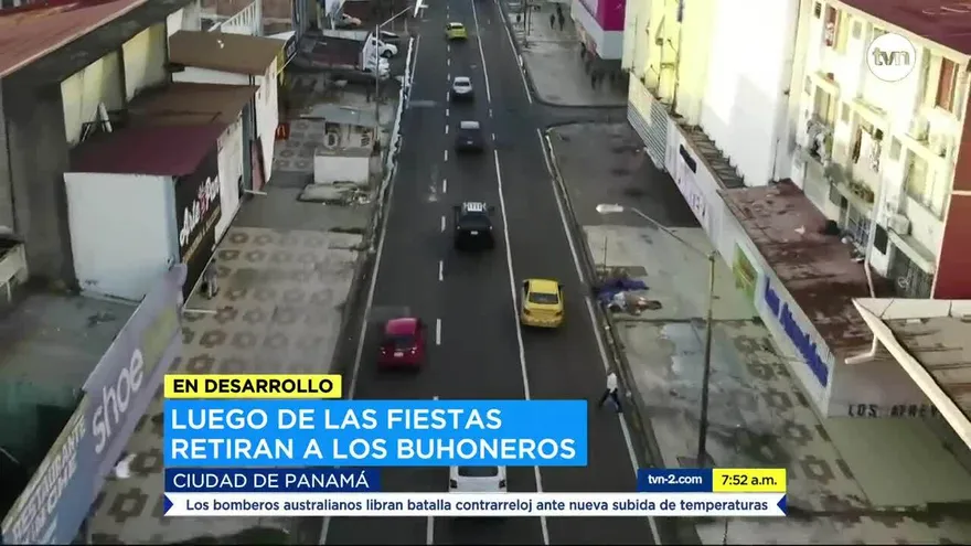 Retiran a buhoneros de Calidonia