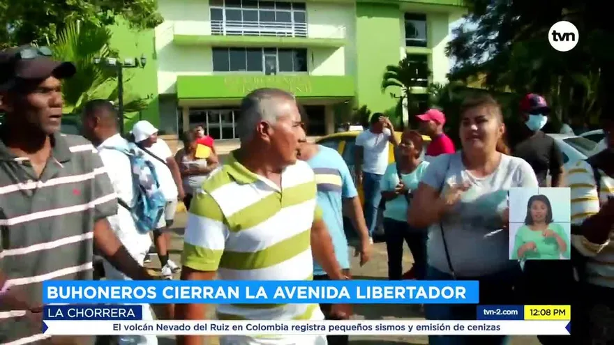Buhoneros de La Chorrera exigen entrega del bono solidario