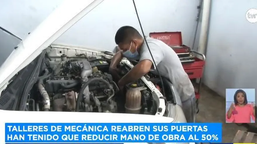 Talleres de mecánica reabren sus puertas, pero reducen mano de obra en Colón