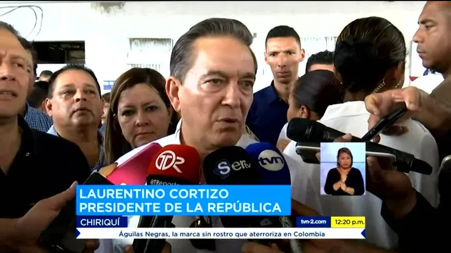 Presidente Cortizo se refiere a atrasos en construcción de obras en Chiriquí