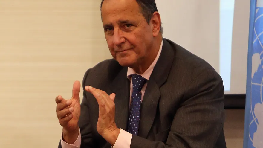 El jefe del equipo negociador del Gobierno colombiano con el ELN, Juan Camilo Restrepo