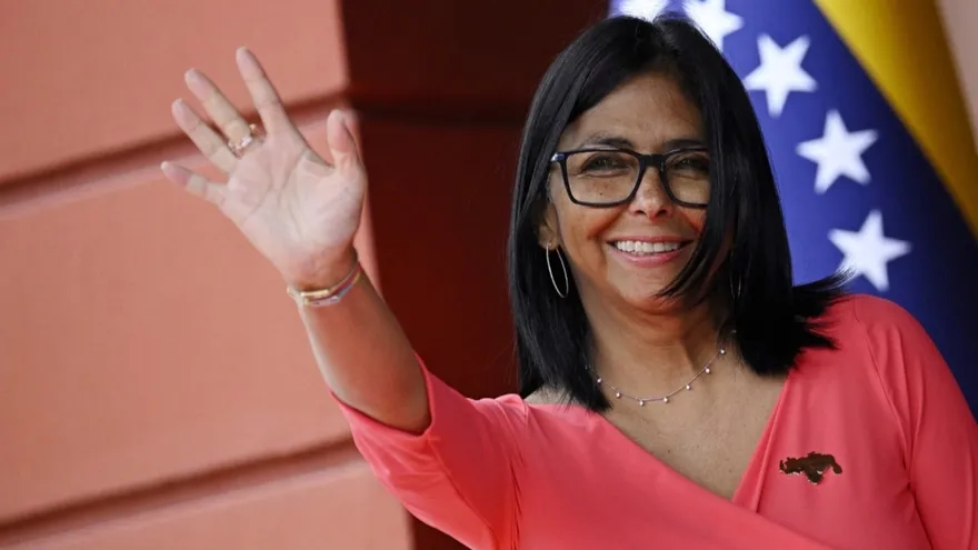Delcy Rodríguez, presidenta interina de Venezuela