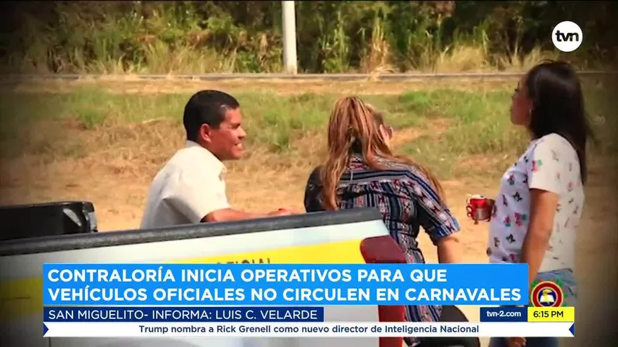 Contraloría lanza campaña contra el mal uso de vehículos estatales