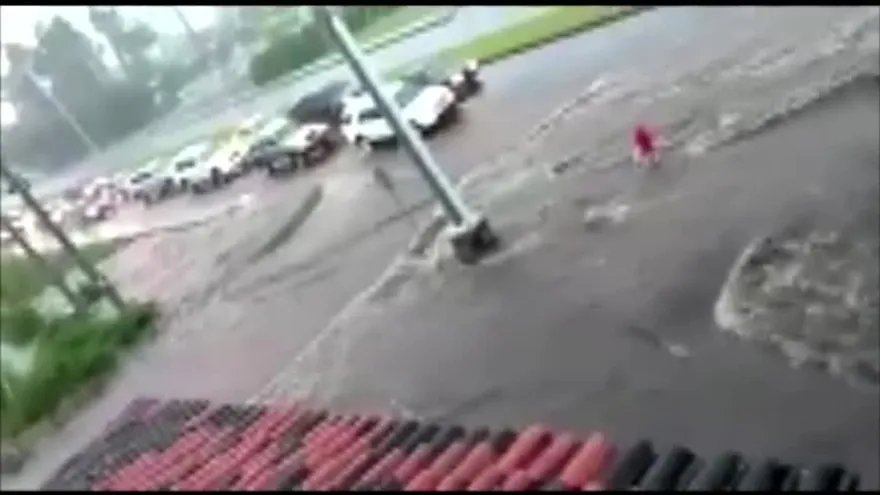 Inundación en Boquete