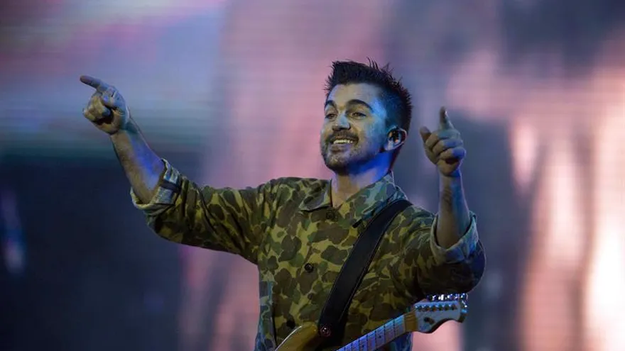 El cantante y compositor colombiano Juanes se presentó en un concierto  en Managua (Nicaragua).