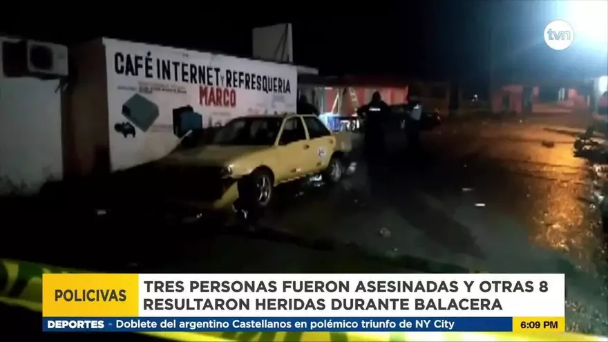 Balacera deja varios muertos en Colón