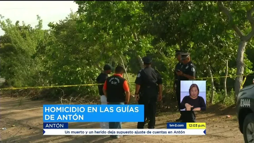 Investigan homicidio en el distrito de Antón