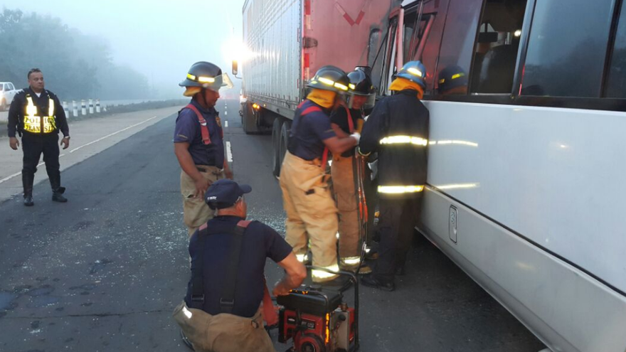 Los bomberos atendieron dos accidentes de tránsito en la provincia de Veraguas