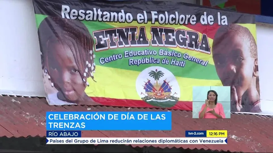 Escuela República de Haití se une al Día de Las Trenzas