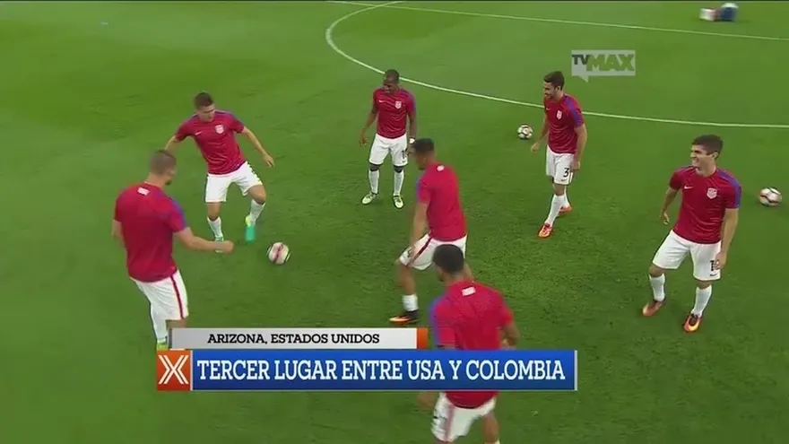 Estados Unidos y Colombia se enfrentarán por el tercer lugar de la Copa América