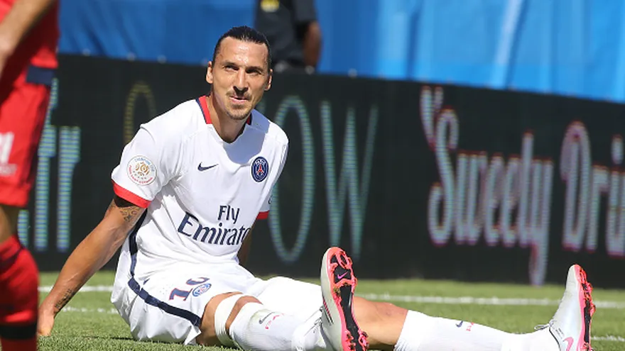 Zlatan Ibrahimovic.