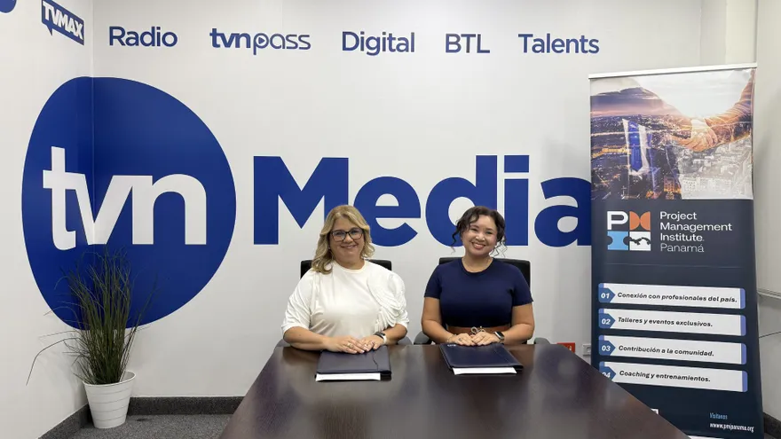 TVN Media y PMI Panamá firman convenio para impulsar el desarrollo profesional y la gestión de proyectos
