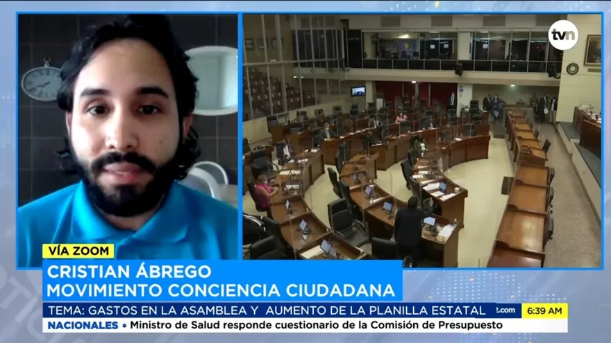 Gastos en la Asamblea y aumento de la planilla estatal