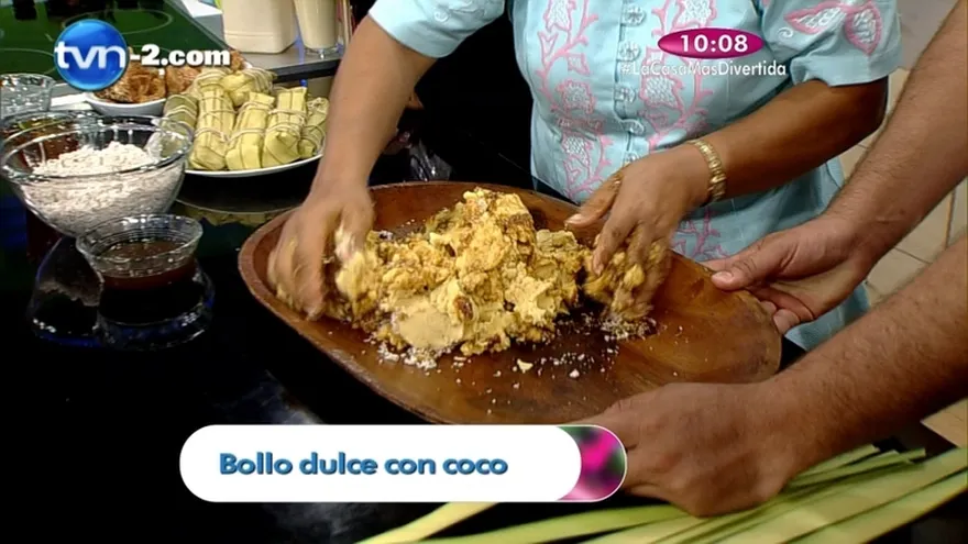 Receta - Bollo dulce con coco