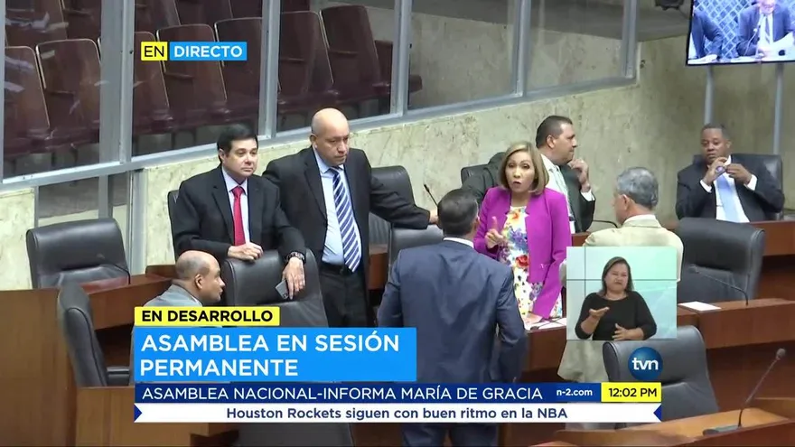 Sesión permanente en la Asamblea para discusión del proyecto de imprescriptibilidad