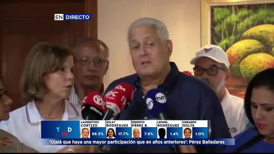 Pérez Balladares: “Espero que puedan ganar las elecciones del 2019 con Cortizo”