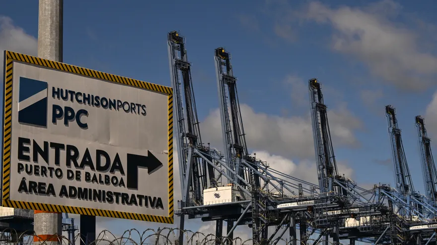 Entrada al puerto de Balboa