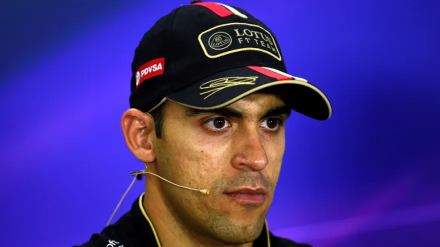 Maldonado luchó por mantener el equilibrio en Rusia