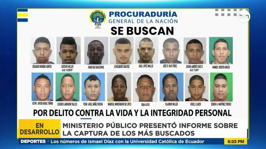 Presentan informe sobre la captura de los más buscados