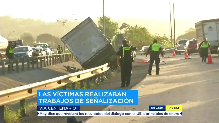 Tres muertos por atropello en la Vía Centenario