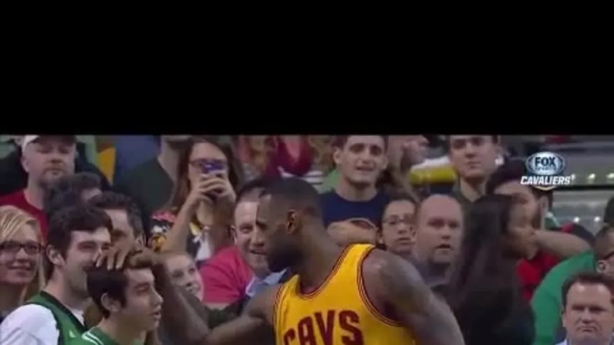 LeBron James mostró su lado más humano con un aficionado muy especial