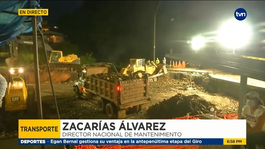 Trabajos en vía Panamericana en Arraiján están en un 80%