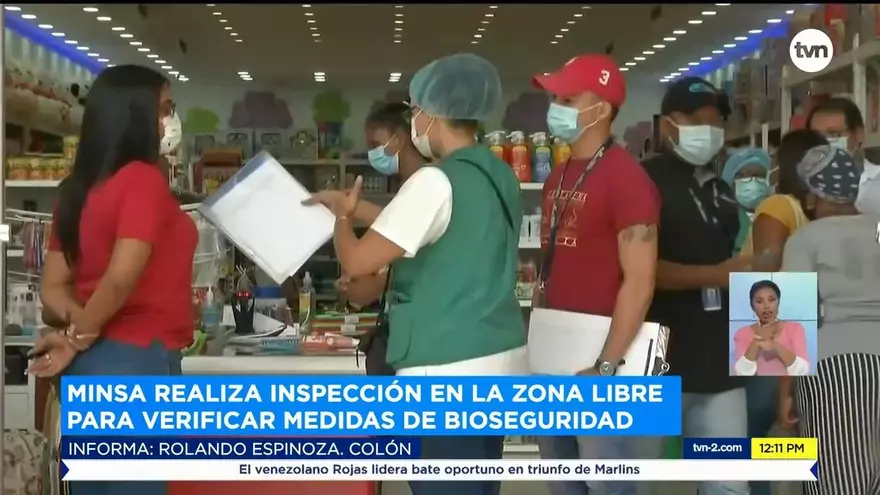 Minsa inspecciona empresa en Zona Libre de Colón