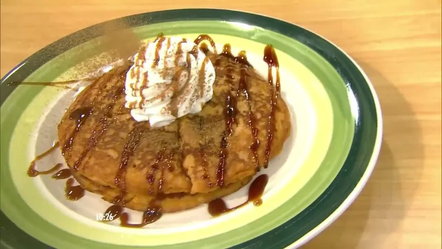 ¡Degusta unos pancakes de camote muy originales!