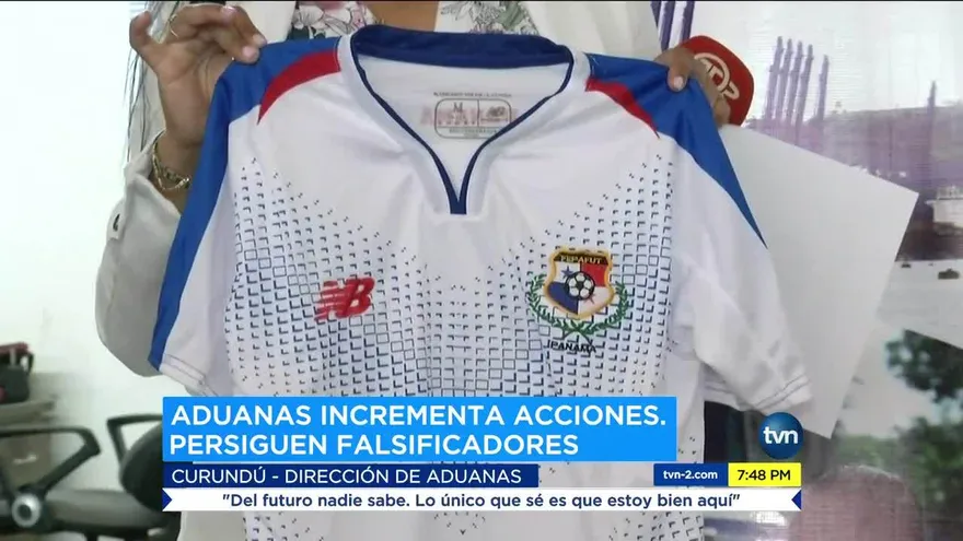 Autoridades en alerta por falsificaciones de camiseta de la selección de Panamá