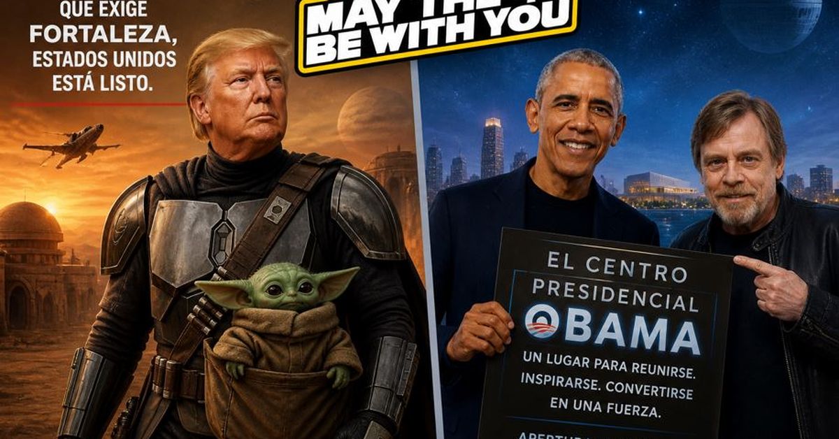 Día de Star Wars 2026: Trump y Obama rivalizan en redes sociales