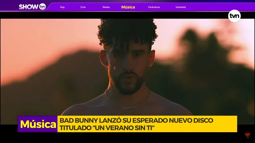 Bad Bunny estrena su nuevo álbum "Un verano sin ti"
