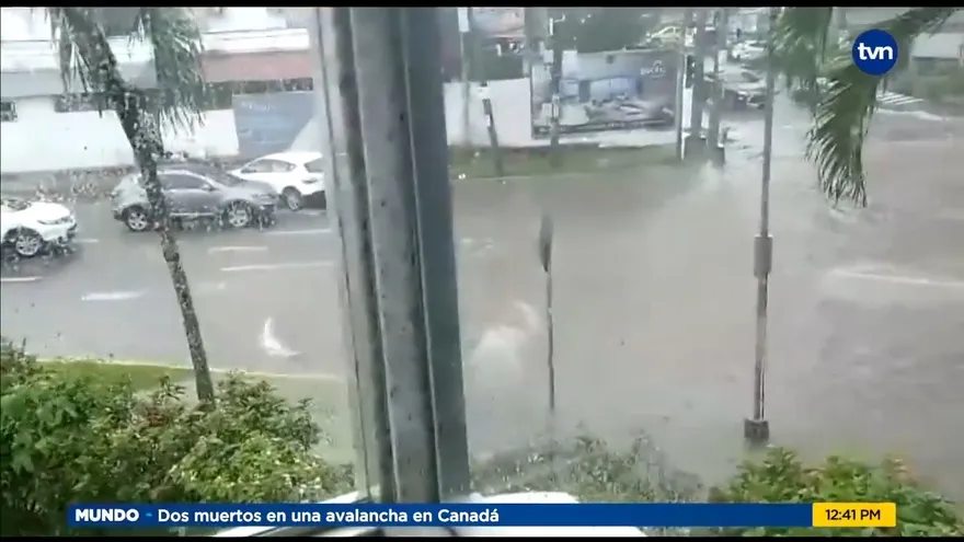 Calles anegadas en Punta Pacífica