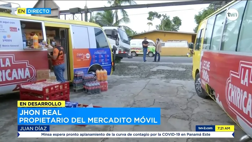 Conoce cómo funciona un mercadito móvil