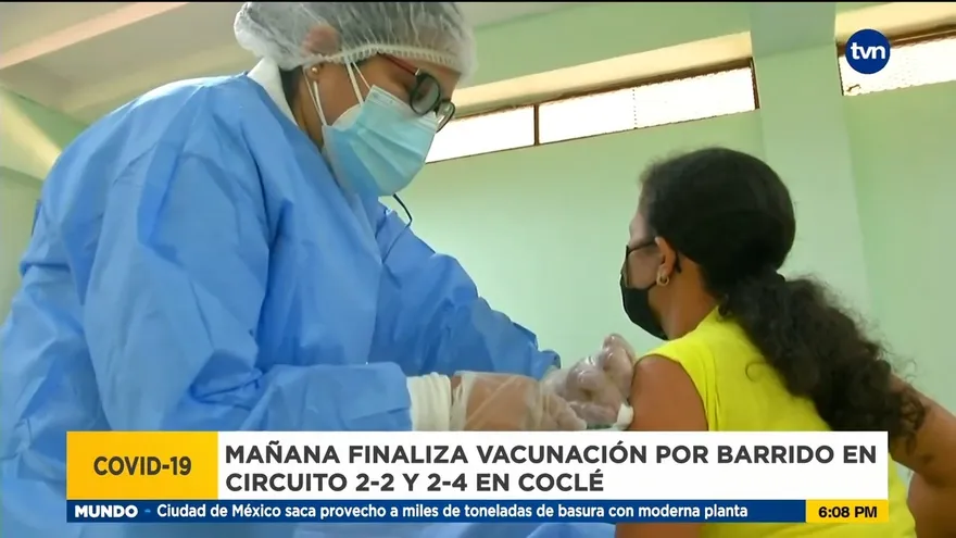 Este domingo culmina la vacunación por barrido en Aguadulce y Antón