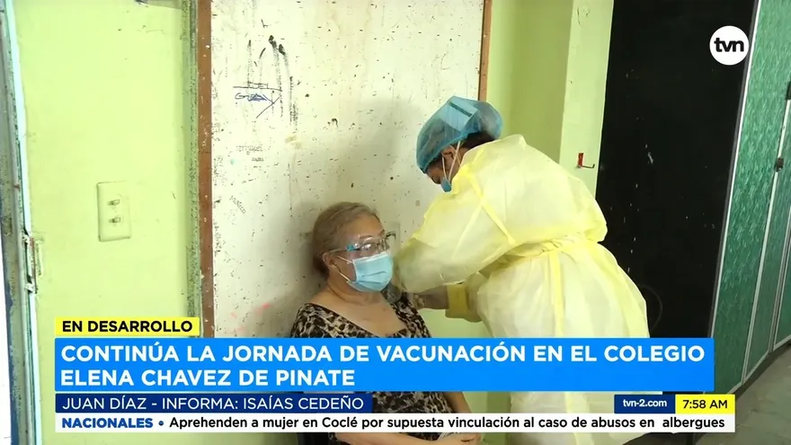 Tercer día de vacunación en el circuito 8-8